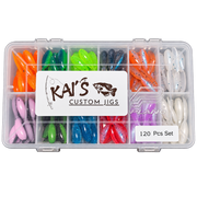 Kai's Custom Jigs 120 Piece Tadpole Box Set closed