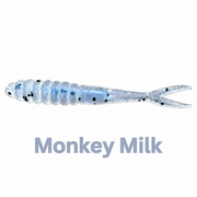 Kai's Custom Jigs 2.5-inch Crappie Fluke in Monkey Milk