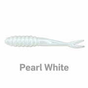 Kai's Custom Jigs 2.5-inch Crappie Fluke in Pearl White