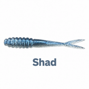 Kai's Custom Jigs 2.5-inch Crappie Fluke in Shad