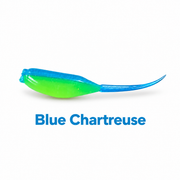 Kai's Custom Jigs 2-inch Stinger Minnow in Blue Chartreuse