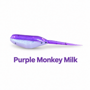 Kai's Custom Jigs 2-inch Stinger Minnow in Purple Monkey Milk