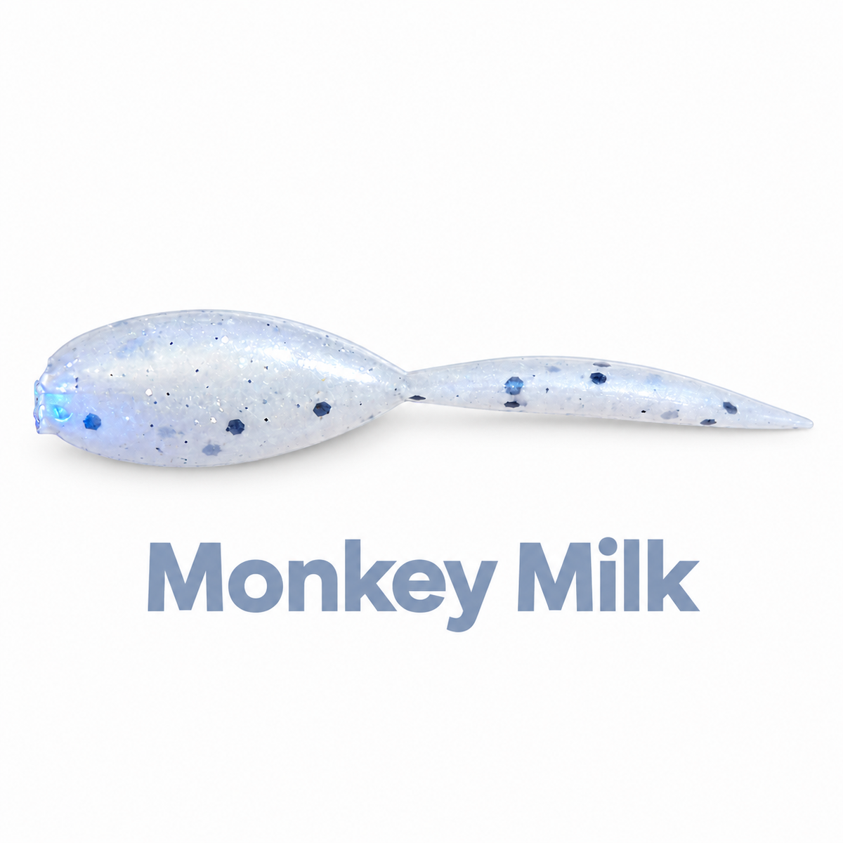 Kai's Custom Jigs 2-inch Tadpole soft plastic bait in Monkey Milk