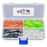 Kai's Custom Jigs 40 Piece Tadpole Box Set open