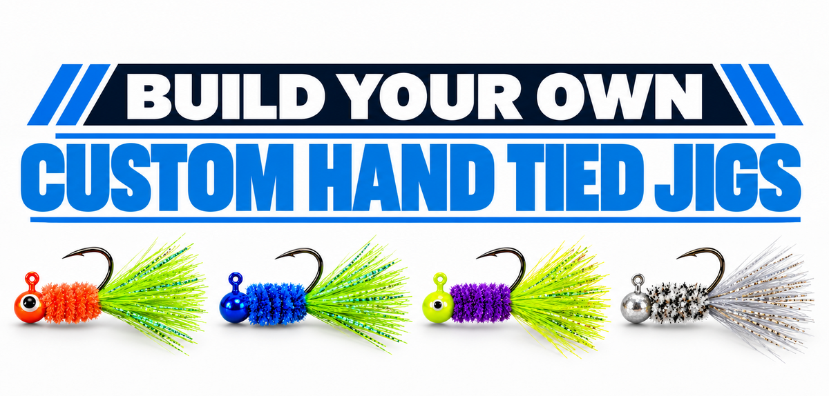 Build your own custom hand-tied jigs at Kai's Custom Jigs