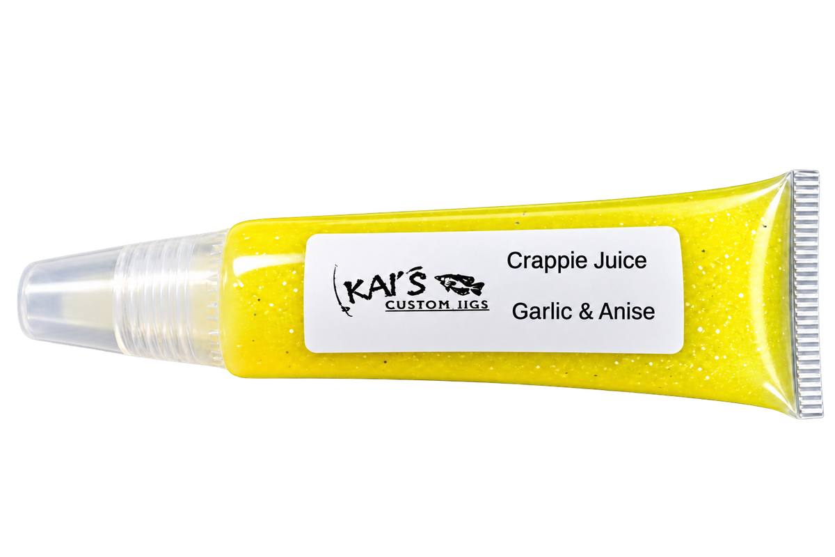 Kai's Custom Jigs Crappie Magic 15ml Garlic and Anise attractant