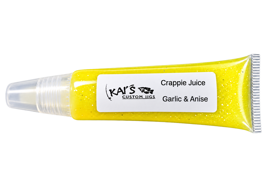 Kai's Custom Jigs Crappie Magic 15ml Garlic and Anise attractant