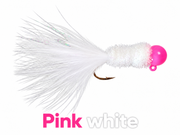 Kai's Custom Jigs Marabou Jig in Pink White
